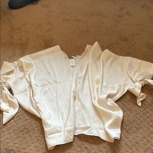 Banana Republic Cream Blouse